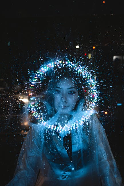 Close-up of someone sniffing a pineapple in a grocery store, with a thoughtful expression